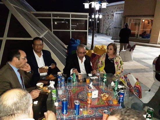 صور.. جمال الشاعر والديهى وشلبى يشاركون فى حفل إفطار نقابة الإعلاميين