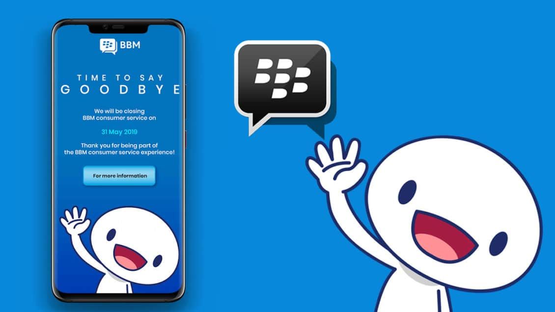 بلاك بيري توقف تطبيقها للتراسل BBM