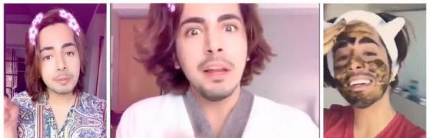 إعلامي إماراتي يثير الجدل.. يظهر بـ"المكياج والروب" من أجل الفتيات