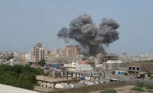 بالصور : في أول رد سعودي على قصف مطار أبها.. صنعاء الآن تشهد (قصفاً هستيرياً) من طيران التحالف العربي (حصيلة أولية)