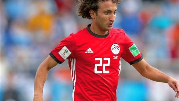ابعاد عمرو وردة من مباراة الكونغو بسبب التحرش
