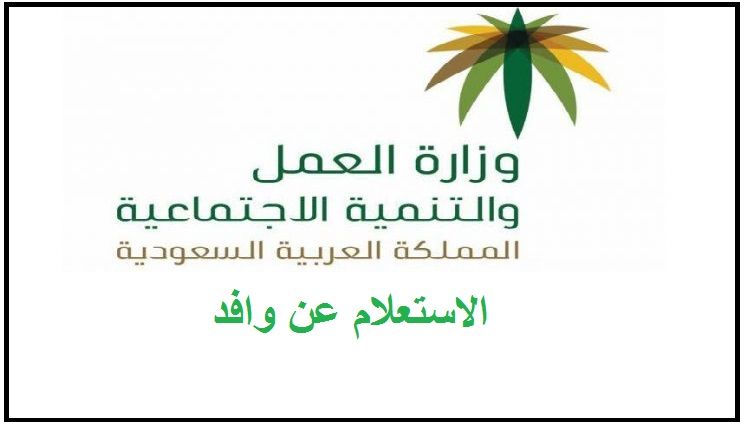 الاستعلام عن موظف وافد برقم الاقامة والجواز عبر مكتب العمل