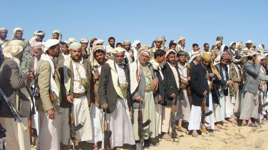 عاجل : انتفاضة قبلية مباغتة ضد الحوثيين في صنعاء وإعلان (البيان رقم1) وهذه أولى (الصور)