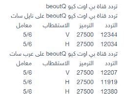 “نزول” تردد قناة “beouTQ” الرياضية 2019 على عرب سات / موعد عودتها للبث بكامل...