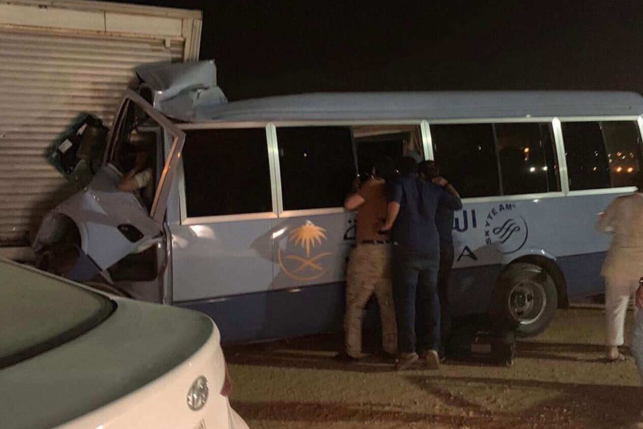 بالصور: تعرض مضيفات بـ”الخطوط السعودية” لحادث مروع بالرياض .. ومصادر: حالة وفاة وإصابات...