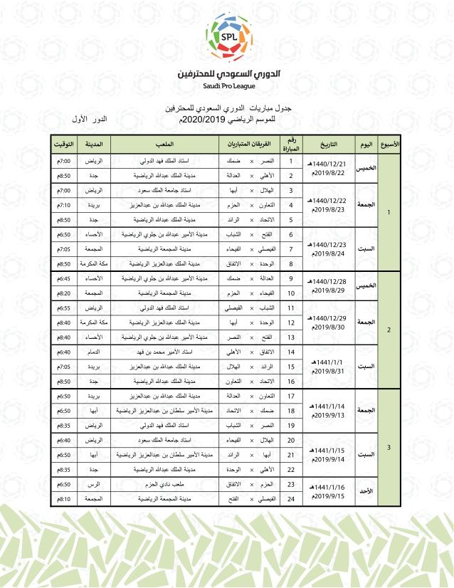تردد قناة السعودية الرياضية KSA Sports على النايل سات وعرب سات| ومتابعة ترتيب الدوري السعودي...