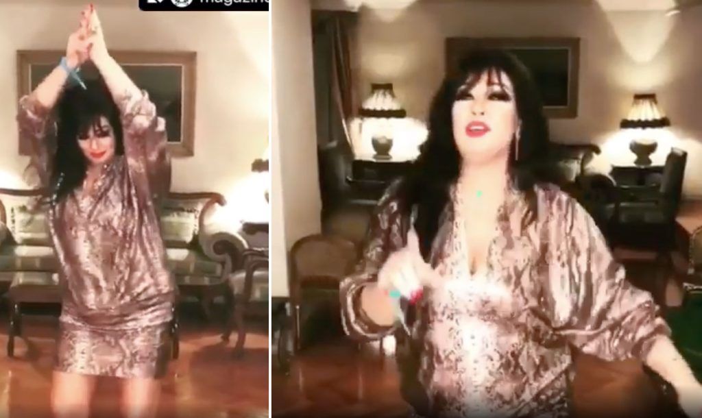 شاهد… فيفي عبده تغضب العراقيين بوصلة رقص في عاشوراء!