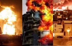 أقوى هجوم سعودي عسكري على الإمارات بعد قصف أرامكو السعودية