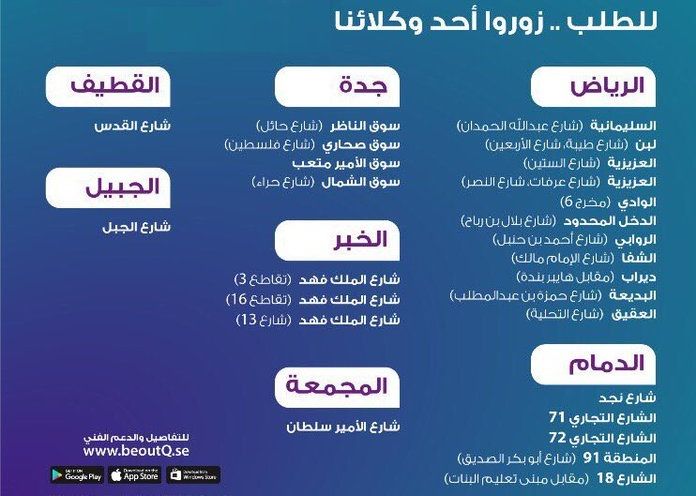شاهد – معنا قناة beoutQ ⚽️ بث تردد بي اوت كيو 2019 الجديد لمشاهدة مباريات اليوم | ضبط تردد...