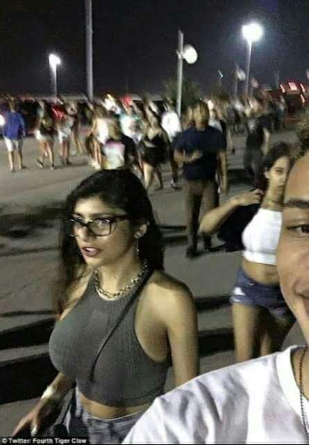 ما حقيقة ظهور ميا خليفة في مظاهرات لبنان؟