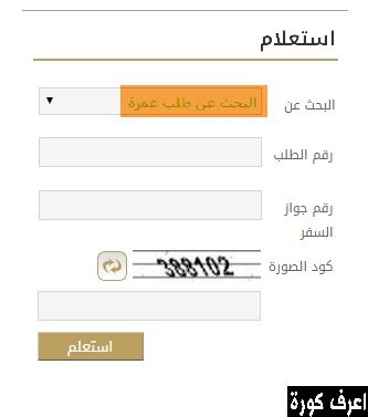 الاستعلام عن تأشيرة السعودية برقم الجواز فقط