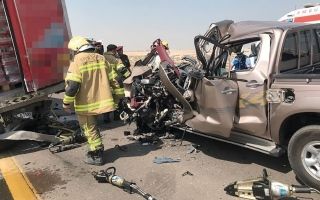 الامارات | «النقل الثقيل» وراء 12.3% من الحوادث المرورية في الدولة العام الماضي