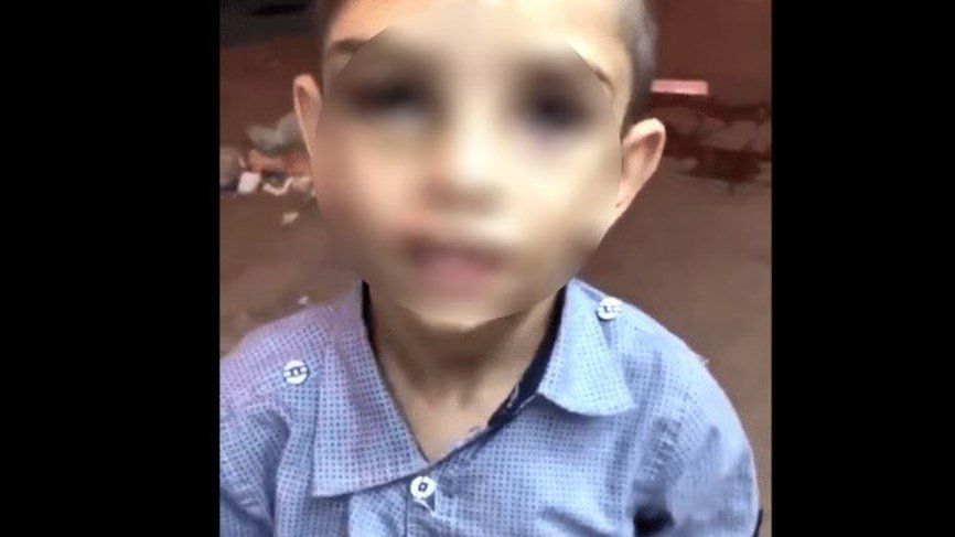 شاهدوا.. طفل سوري معنّف في السعودية يثير موجة غضب واسعة