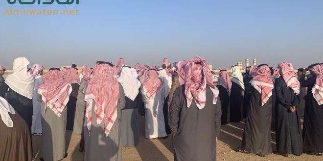 جموع غفيرة تشيع جثمان مبتعثة حفر الباطن