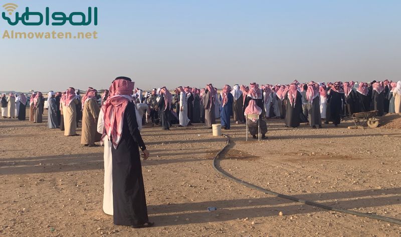 جموع غفيرة تشيع جثمان مبتعثة حفر الباطن