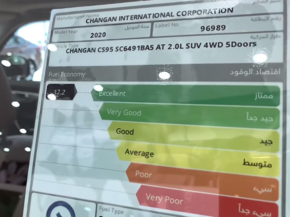 المجدوعي للسيارات تطرح شانجان CS95 2020 في السعودية