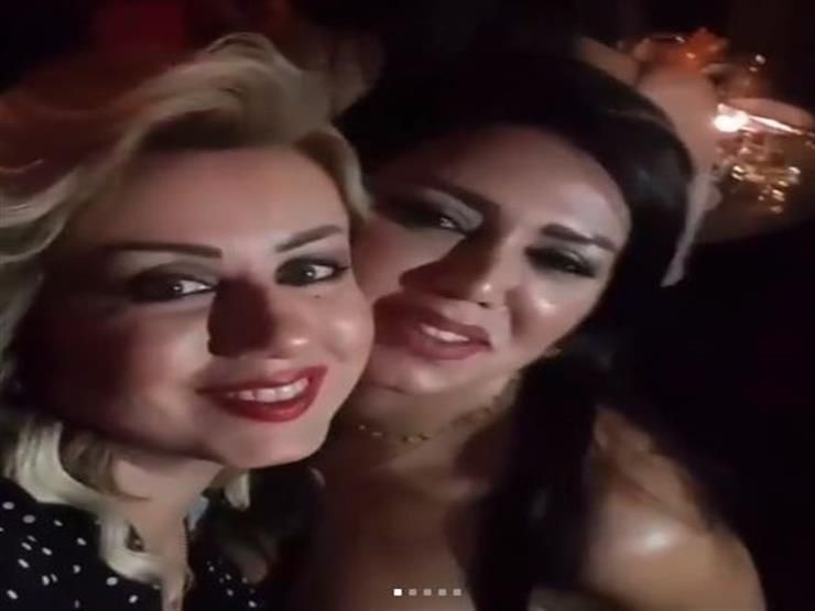 فيديو| وصلة رقص لرانيا يوسف وزوجة مصطفى فهمي