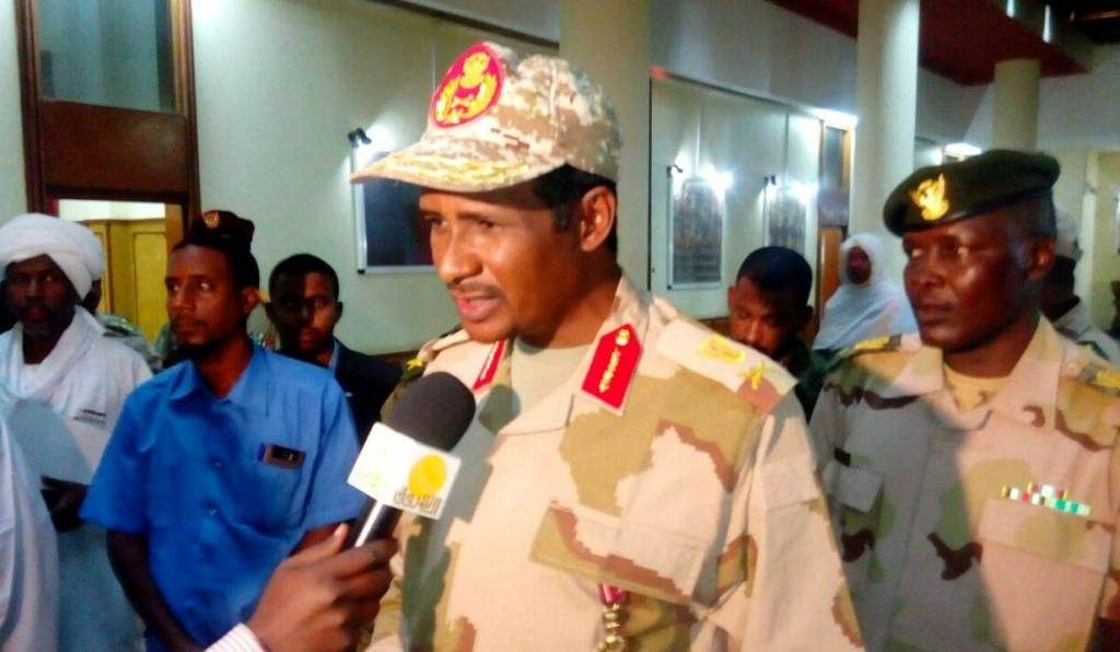 حميدتي وحمدوك إلى الجنينة لمتابعة تفاصيل أحداث الجنينة