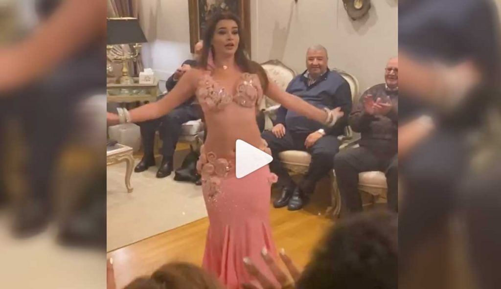 شاهد.. جوهرة في وصلة رقص على “بام بام” محمد رمضان!
