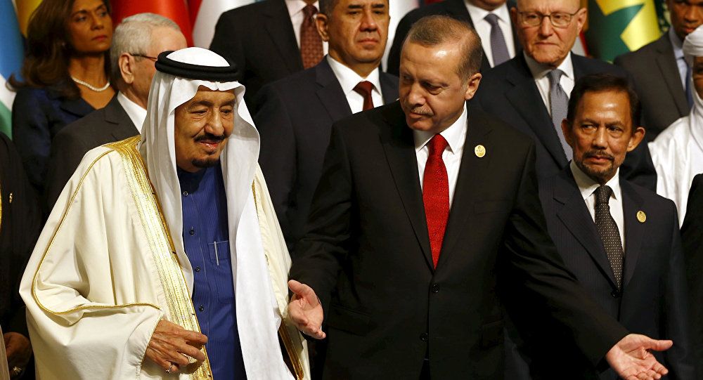 عاجل وفي غاية الخطورة ..الملك سلمان يقرع طبول الحرب ويوجه اول ضربة عسكرية لتركيا ...شاهد كيف جن جنون أردوغان وردة فعله العنيفة