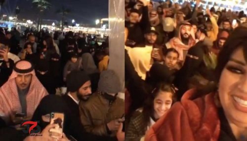 شاهد ما فعله ‘‘السعوديون’’ بالراقصة ‘‘فيفي عبده’’ في مشاهد جريئة (فيديو)