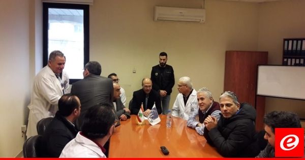 وزير الصحة تفقد مستشفى صيدا الحكومي: موضوع الكورونا ليس نكتة حتى تبث الاشاعات