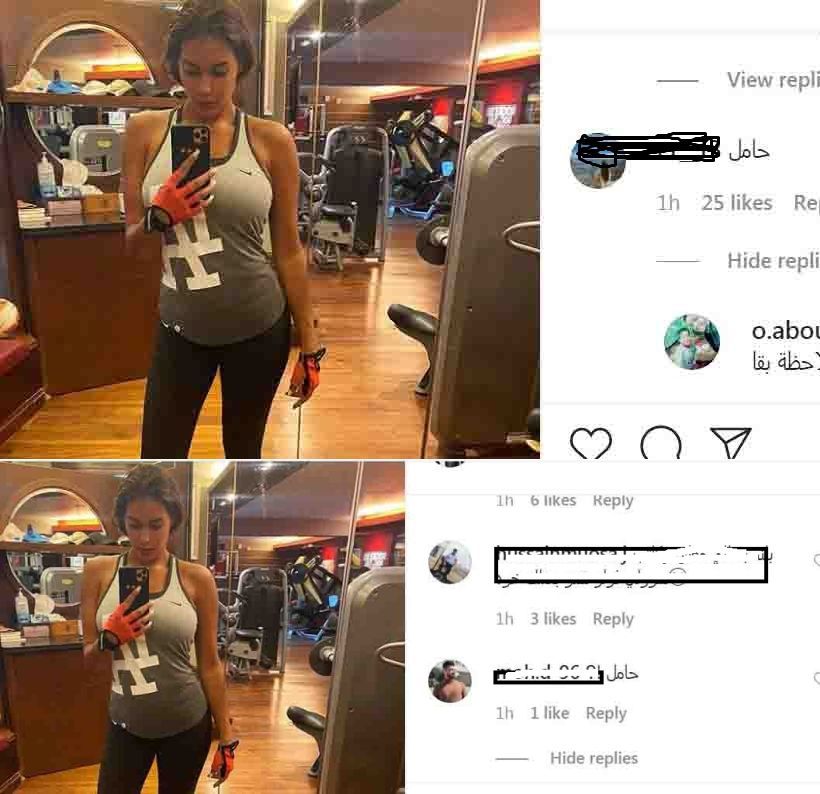 بالصورة- ياسمين صبري تظهر ببطن منتفخ