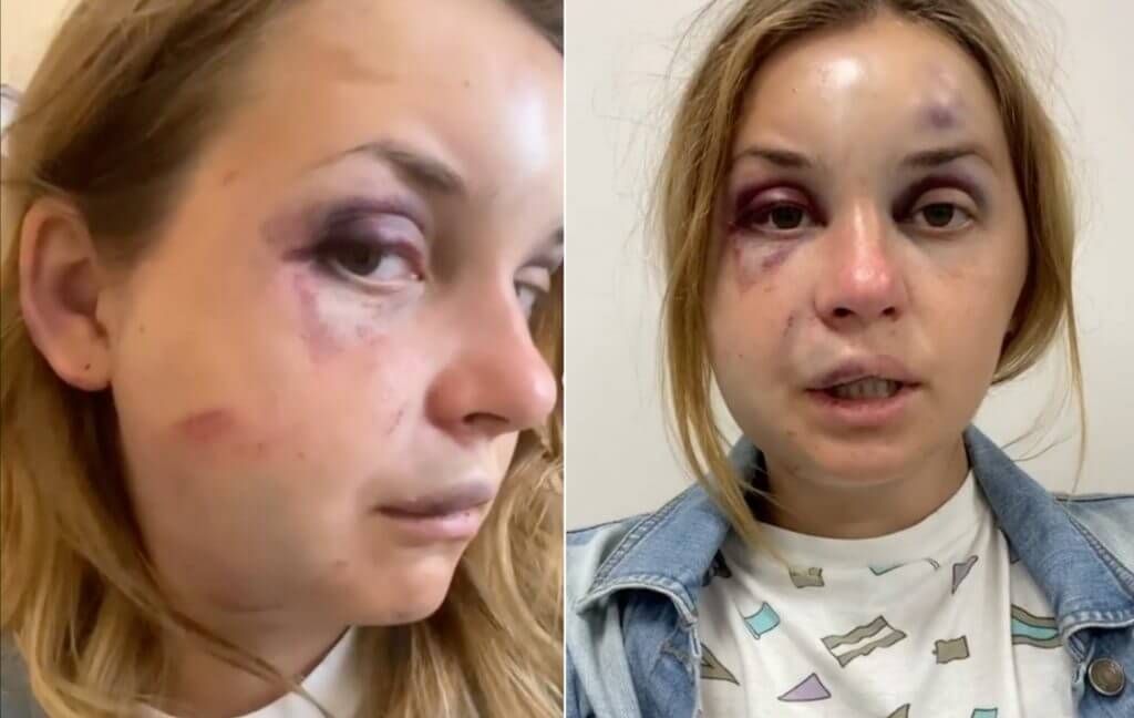 ذئب بشري يغتصب مذيعة حسناء أمام ااولادها ( صورة + فيديو صادم )