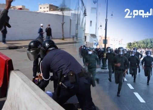 انتقادات لاستعمال القوة لتفريق احتجاجات الأساتذة ومطالب للحكومة للوفاء بالتزاماتها