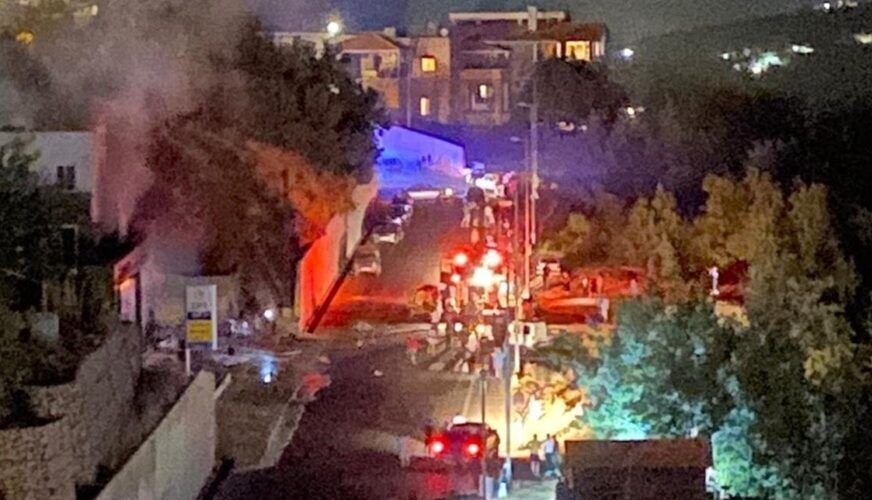 لبنان | بالفيديو.. انفجار في إحدى محطات بلدة حدث الجبّة – بشرّي!