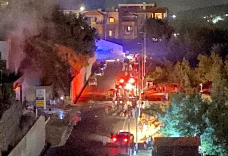 لبنان | بالفيديو.. انفجار في إحدى محطات بلدة حدث الجبّة – بشرّي!