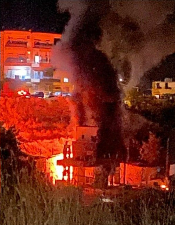 لبنان | بالفيديو.. انفجار في إحدى محطات بلدة حدث الجبّة – بشرّي!