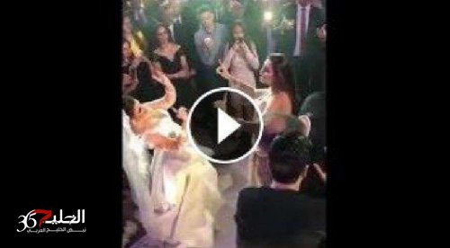 شاهد .. عروسة هشتكة كلت الجو من الراقصة والعريس قاعد يتفرج ومتابع: المهلبية ظهرت