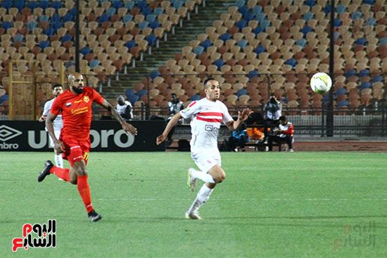 الزمالك يسجل هدفين فى 3 دقائق أمام المريخ السودانى بتوقيع شلبى ومنسى