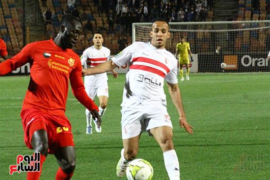 الزمالك يسجل هدفين فى 3 دقائق أمام المريخ السودانى بتوقيع شلبى ومنسى