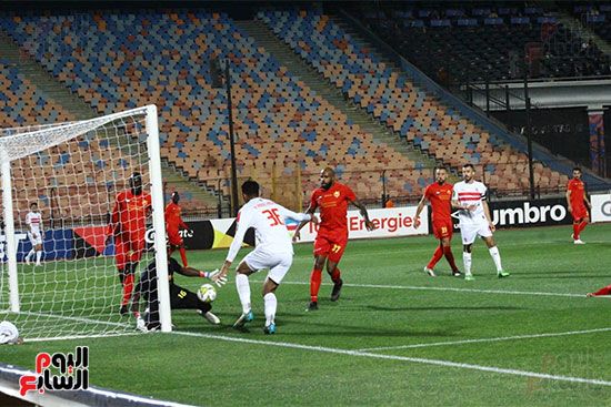 الزمالك يسجل هدفين فى 3 دقائق أمام المريخ السودانى بتوقيع شلبى ومنسى