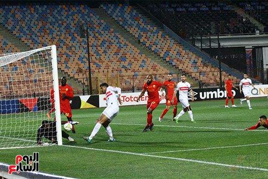 الزمالك يسجل هدفين فى 3 دقائق أمام المريخ السودانى بتوقيع شلبى ومنسى