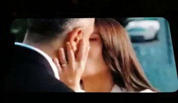 بالصور- قبلة حميمة تجمع سلافة معمار وقيس الشيخ نجيب.. وتحدث ضجة واسعة