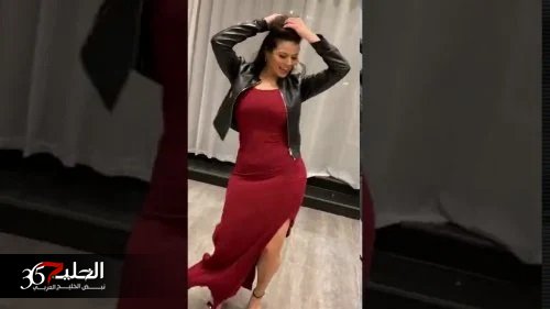 لورديانا تثير الجدل بوصلة رقص جديدة من أحدث ظهور بالاحمر المكشوف