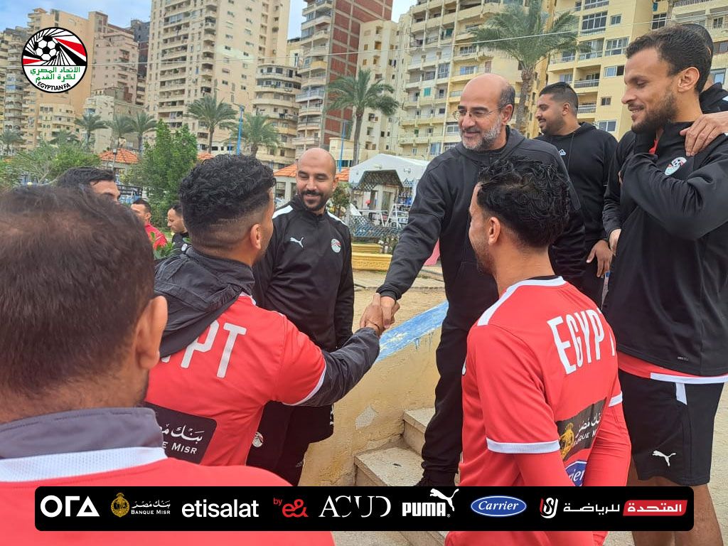 منتخب الشاطئية يواصل تدريباته بمعسكر الإسكندرية.. صور