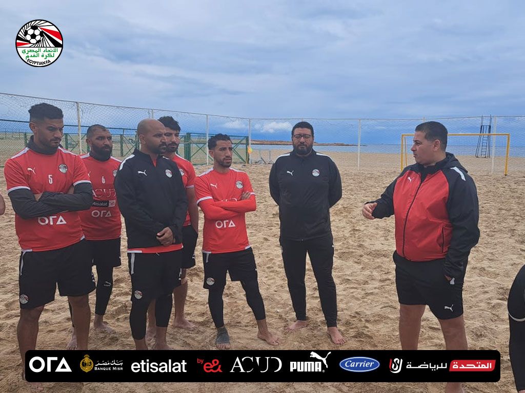 منتخب الشاطئية يواصل تدريباته بمعسكر الإسكندرية.. صور