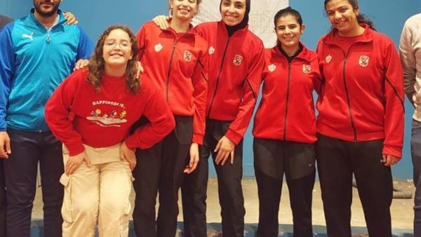 سيدات الأهلي يتوجن بلقب بطولة منطقة القاهرة لتنس الطاولة