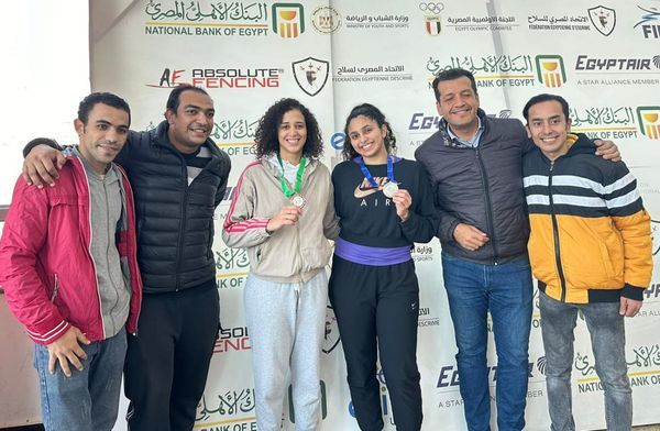 حصاد ابطال الصيد فى بطولة كأس مصر للسلاح