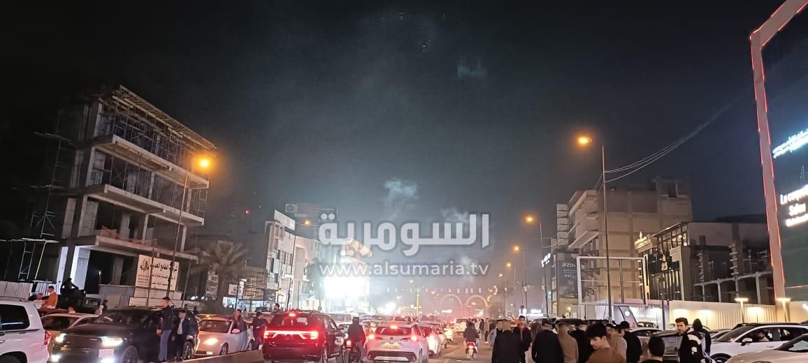 بالصور.. هكذا استقبل العراقيون العام الجديد