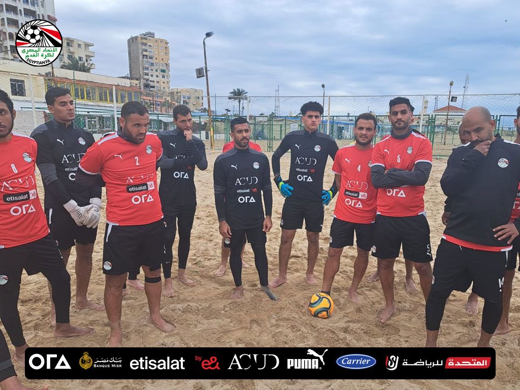 منتخب الشاطئية يواصل تدريباته بمعسكر الإسكندرية.. صور