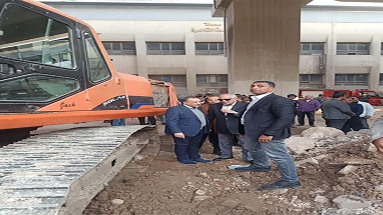 20 متر خرسانة فوق رؤوس 6 عمال.. لحظات الرعب في حادث محور كمال عامر