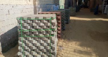 الجيزة: تركيب بلاط الإنترلوك لـ316 شارعا بمراكز ومدن المحافظة
