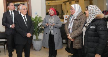 وزير التعليم يستهل العام الجديد بتفقد مبنى الوزارة لمتابعة سير العمل