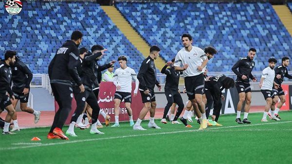 منتخب مصر يخوض تدريبه الأول بالعاصمة الإدارية استعداداً لأمم أفريقيا