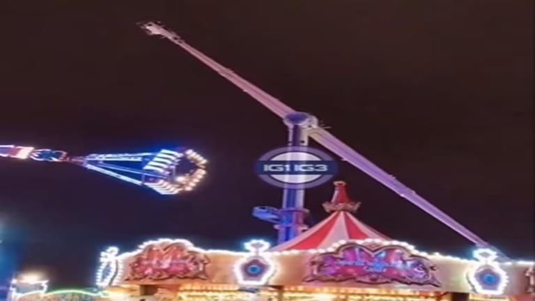"رعب كبير " لعبة ملاهي تتعطل على ارتفاع عالي في لندن .. وهذا ما حدث